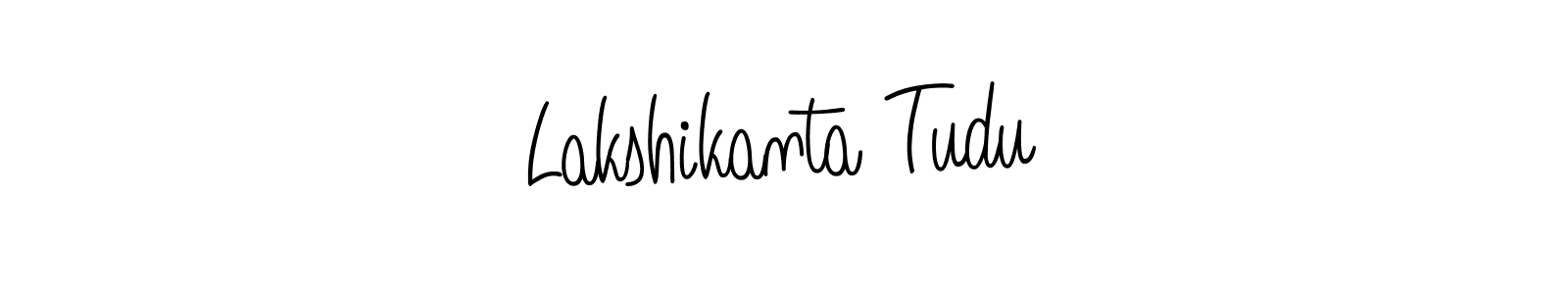 Also we have Lakshikanta Tudu name is the best signature style. Create professional handwritten signature collection using Angelique-Rose-font-FFP autograph style. Lakshikanta Tudu signature style 5 images and pictures png