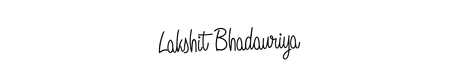 if you are searching for the best signature style for your name Lakshit Bhadauriya. so please give up your signature search. here we have designed multiple signature styles  using Angelique-Rose-font-FFP. Lakshit Bhadauriya signature style 5 images and pictures png