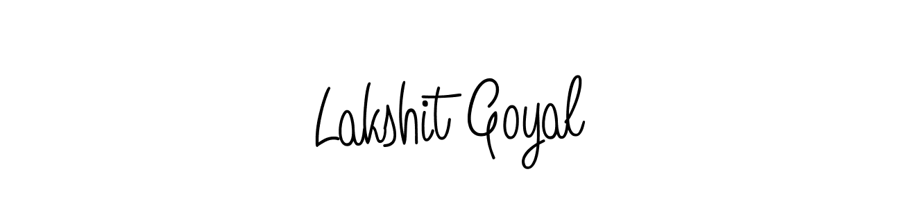 Angelique-Rose-font-FFP is a professional signature style that is perfect for those who want to add a touch of class to their signature. It is also a great choice for those who want to make their signature more unique. Get Lakshit Goyal name to fancy signature for free. Lakshit Goyal signature style 5 images and pictures png