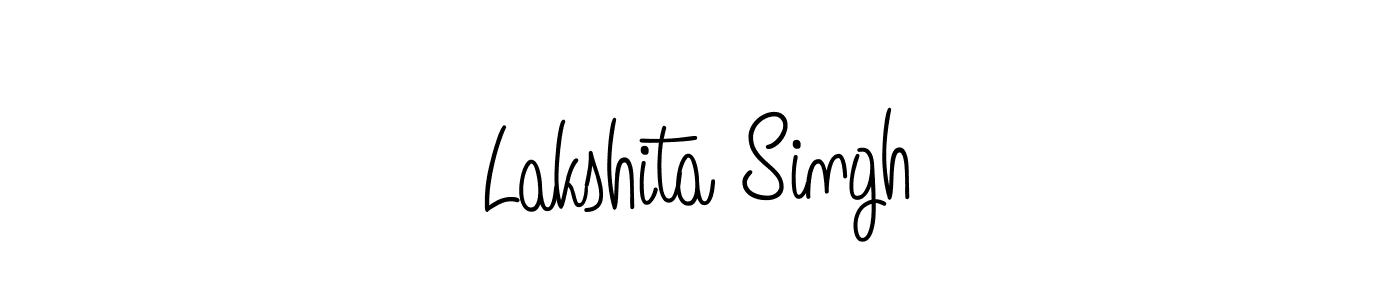 Best and Professional Signature Style for Lakshita Singh. Angelique-Rose-font-FFP Best Signature Style Collection. Lakshita Singh signature style 5 images and pictures png