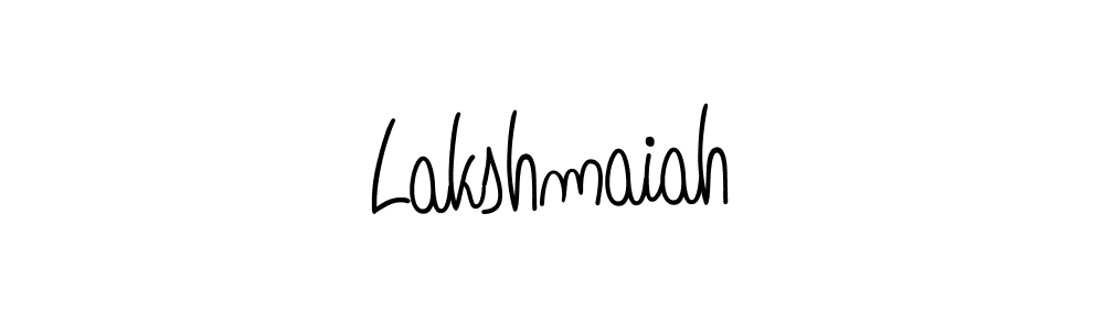 Make a short Lakshmaiah signature style. Manage your documents anywhere anytime using Angelique-Rose-font-FFP. Create and add eSignatures, submit forms, share and send files easily. Lakshmaiah signature style 5 images and pictures png