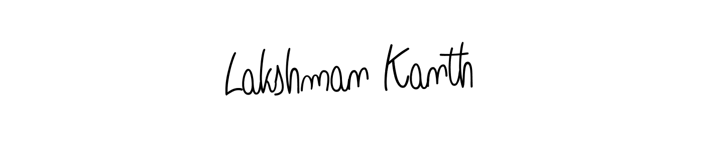 Similarly Angelique-Rose-font-FFP is the best handwritten signature design. Signature creator online .You can use it as an online autograph creator for name Lakshman Kanth. Lakshman Kanth signature style 5 images and pictures png