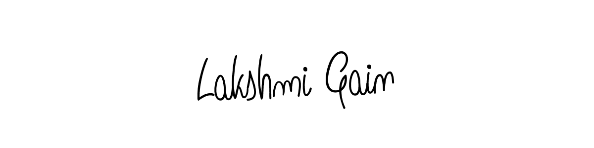 You can use this online signature creator to create a handwritten signature for the name Lakshmi Gain. This is the best online autograph maker. Lakshmi Gain signature style 5 images and pictures png