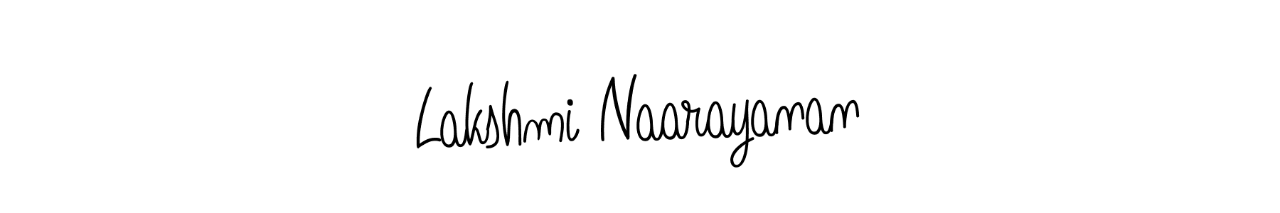 Also we have Lakshmi Naarayanan name is the best signature style. Create professional handwritten signature collection using Angelique-Rose-font-FFP autograph style. Lakshmi Naarayanan signature style 5 images and pictures png