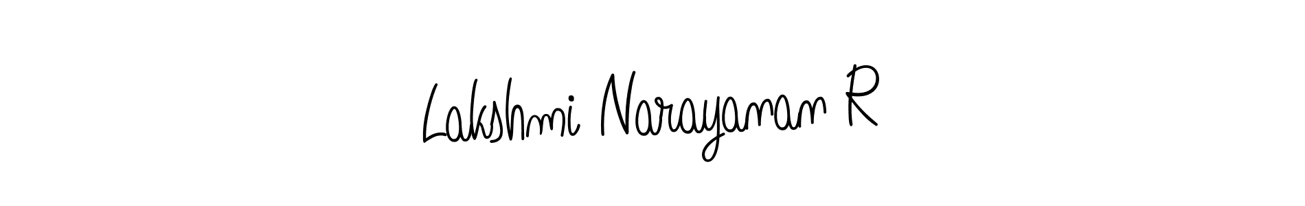 How to make Lakshmi Narayanan R signature? Angelique-Rose-font-FFP is a professional autograph style. Create handwritten signature for Lakshmi Narayanan R name. Lakshmi Narayanan R signature style 5 images and pictures png