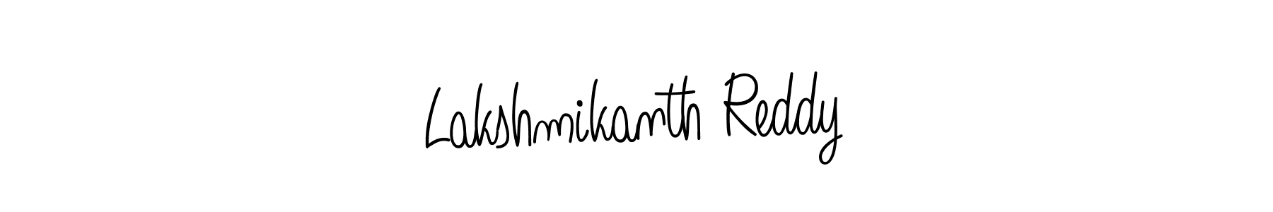 Lakshmikanth Reddy stylish signature style. Best Handwritten Sign (Angelique-Rose-font-FFP) for my name. Handwritten Signature Collection Ideas for my name Lakshmikanth Reddy. Lakshmikanth Reddy signature style 5 images and pictures png