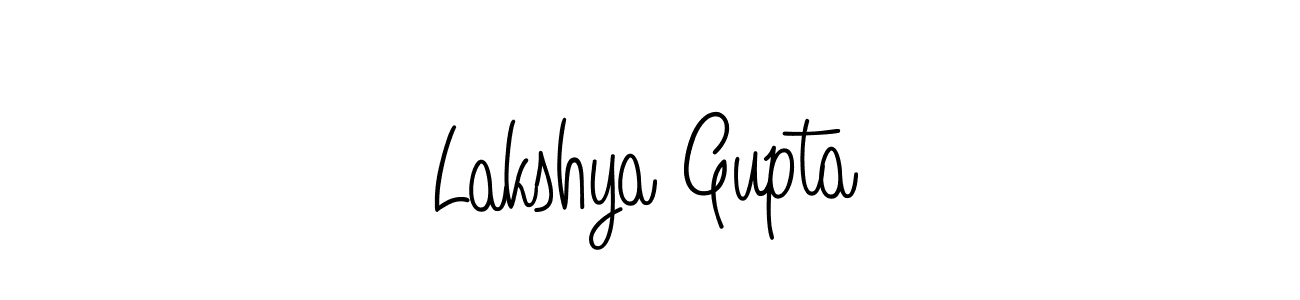 Check out images of Autograph of Lakshya Gupta name. Actor Lakshya Gupta Signature Style. Angelique-Rose-font-FFP is a professional sign style online. Lakshya Gupta signature style 5 images and pictures png