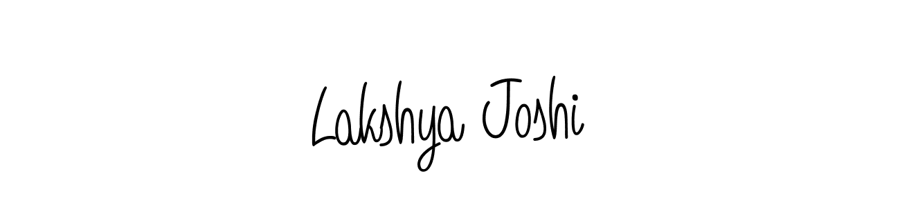 This is the best signature style for the Lakshya Joshi name. Also you like these signature font (Angelique-Rose-font-FFP). Mix name signature. Lakshya Joshi signature style 5 images and pictures png