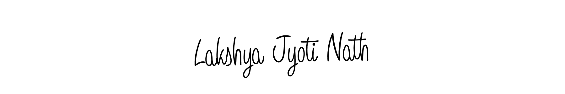 How to make Lakshya Jyoti Nath signature? Angelique-Rose-font-FFP is a professional autograph style. Create handwritten signature for Lakshya Jyoti Nath name. Lakshya Jyoti Nath signature style 5 images and pictures png