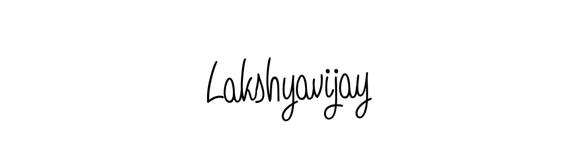 The best way (Angelique-Rose-font-FFP) to make a short signature is to pick only two or three words in your name. The name Lakshyavijay include a total of six letters. For converting this name. Lakshyavijay signature style 5 images and pictures png