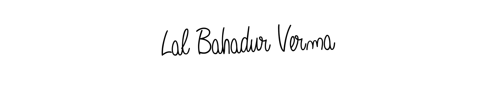 How to make Lal Bahadur Verma signature? Angelique-Rose-font-FFP is a professional autograph style. Create handwritten signature for Lal Bahadur Verma name. Lal Bahadur Verma signature style 5 images and pictures png