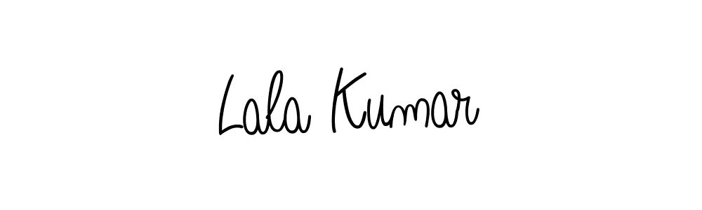 Design your own signature with our free online signature maker. With this signature software, you can create a handwritten (Angelique-Rose-font-FFP) signature for name Lala Kumar. Lala Kumar signature style 5 images and pictures png