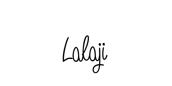 Lalaji stylish signature style. Best Handwritten Sign (Angelique-Rose-font-FFP) for my name. Handwritten Signature Collection Ideas for my name Lalaji. Lalaji signature style 5 images and pictures png