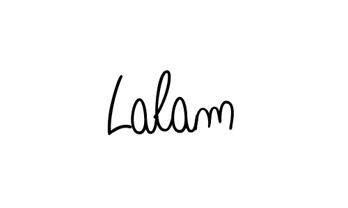 Make a beautiful signature design for name Lalam. Use this online signature maker to create a handwritten signature for free. Lalam signature style 5 images and pictures png