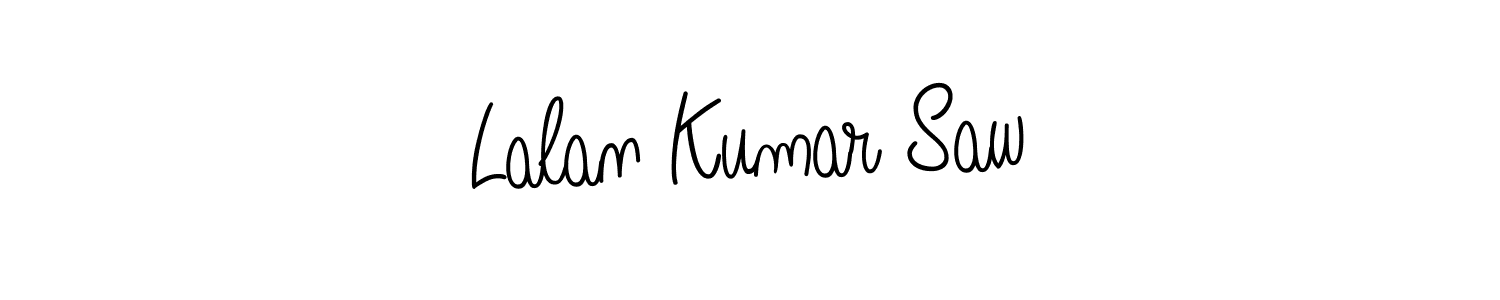 How to make Lalan Kumar Saw signature? Angelique-Rose-font-FFP is a professional autograph style. Create handwritten signature for Lalan Kumar Saw name. Lalan Kumar Saw signature style 5 images and pictures png