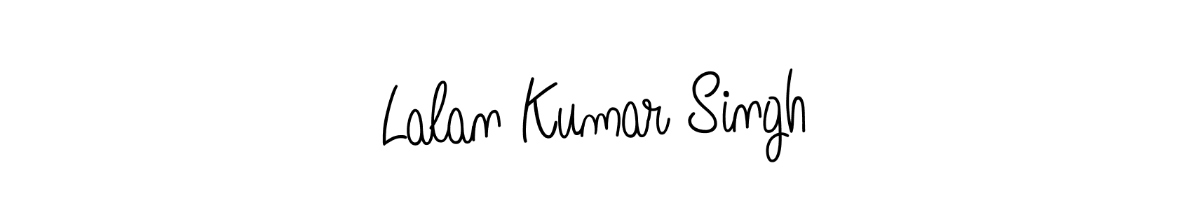 Use a signature maker to create a handwritten signature online. With this signature software, you can design (Angelique-Rose-font-FFP) your own signature for name Lalan Kumar Singh. Lalan Kumar Singh signature style 5 images and pictures png