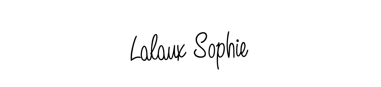How to make Lalaux Sophie signature? Angelique-Rose-font-FFP is a professional autograph style. Create handwritten signature for Lalaux Sophie name. Lalaux Sophie signature style 5 images and pictures png