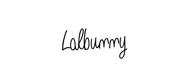 How to Draw Lalbunny signature style? Angelique-Rose-font-FFP is a latest design signature styles for name Lalbunny. Lalbunny signature style 5 images and pictures png