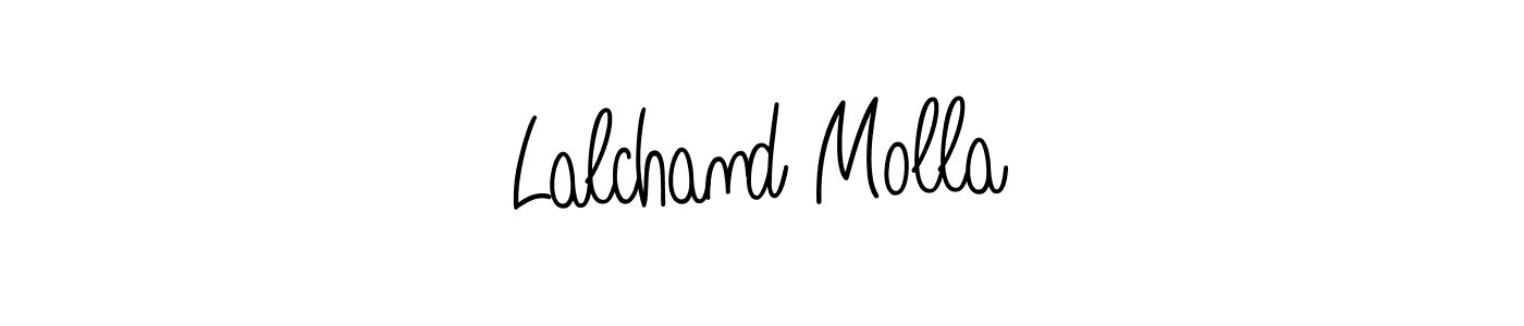 It looks lik you need a new signature style for name Lalchand Molla. Design unique handwritten (Angelique-Rose-font-FFP) signature with our free signature maker in just a few clicks. Lalchand Molla signature style 5 images and pictures png
