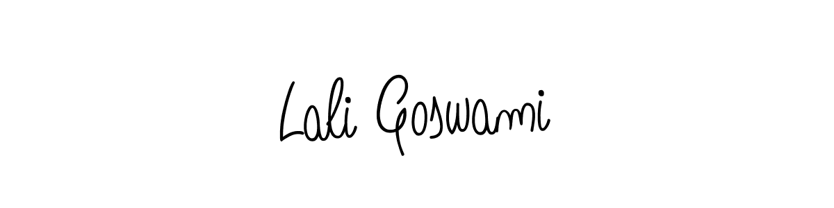 How to make Lali Goswami signature? Angelique-Rose-font-FFP is a professional autograph style. Create handwritten signature for Lali Goswami name. Lali Goswami signature style 5 images and pictures png