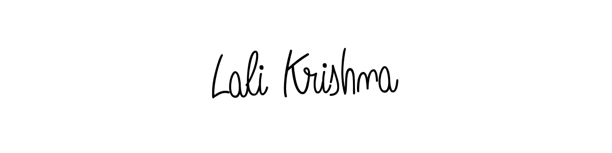 This is the best signature style for the Lali Krishna name. Also you like these signature font (Angelique-Rose-font-FFP). Mix name signature. Lali Krishna signature style 5 images and pictures png