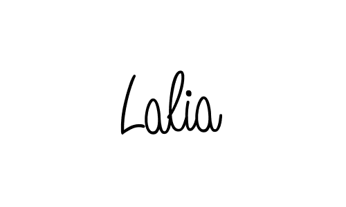Make a beautiful signature design for name Lalia. Use this online signature maker to create a handwritten signature for free. Lalia signature style 5 images and pictures png