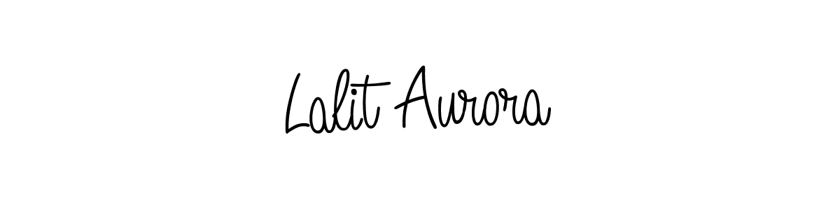 Create a beautiful signature design for name Lalit Aurora. With this signature (Angelique-Rose-font-FFP) fonts, you can make a handwritten signature for free. Lalit Aurora signature style 5 images and pictures png