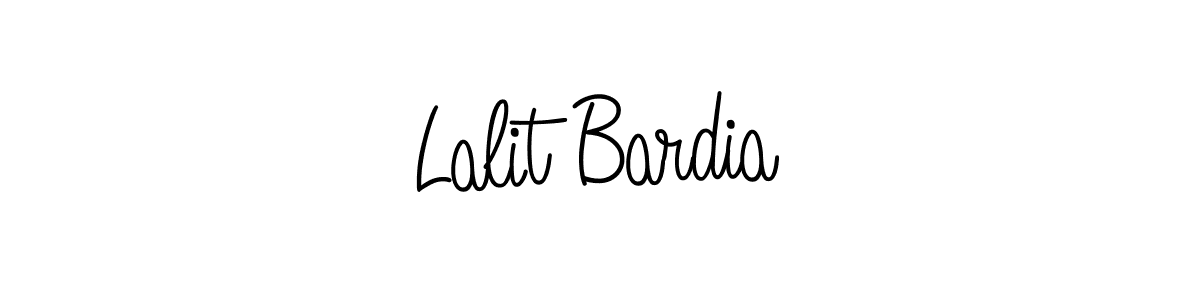 if you are searching for the best signature style for your name Lalit Bardia. so please give up your signature search. here we have designed multiple signature styles  using Angelique-Rose-font-FFP. Lalit Bardia signature style 5 images and pictures png