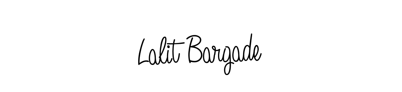 Similarly Angelique-Rose-font-FFP is the best handwritten signature design. Signature creator online .You can use it as an online autograph creator for name Lalit Bargade. Lalit Bargade signature style 5 images and pictures png