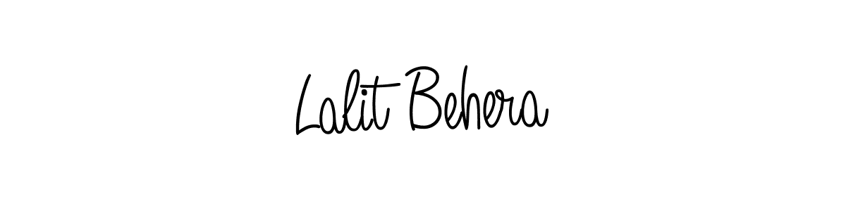 The best way (Angelique-Rose-font-FFP) to make a short signature is to pick only two or three words in your name. The name Lalit Behera include a total of six letters. For converting this name. Lalit Behera signature style 5 images and pictures png