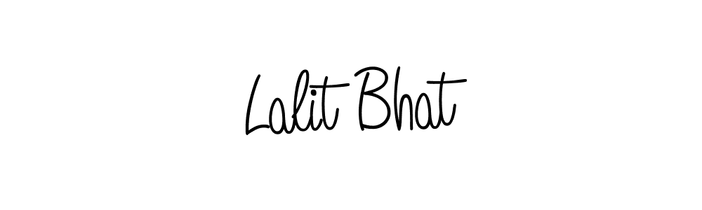 Also we have Lalit Bhat name is the best signature style. Create professional handwritten signature collection using Angelique-Rose-font-FFP autograph style. Lalit Bhat signature style 5 images and pictures png