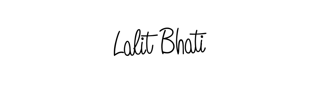 Make a beautiful signature design for name Lalit Bhati. Use this online signature maker to create a handwritten signature for free. Lalit Bhati signature style 5 images and pictures png