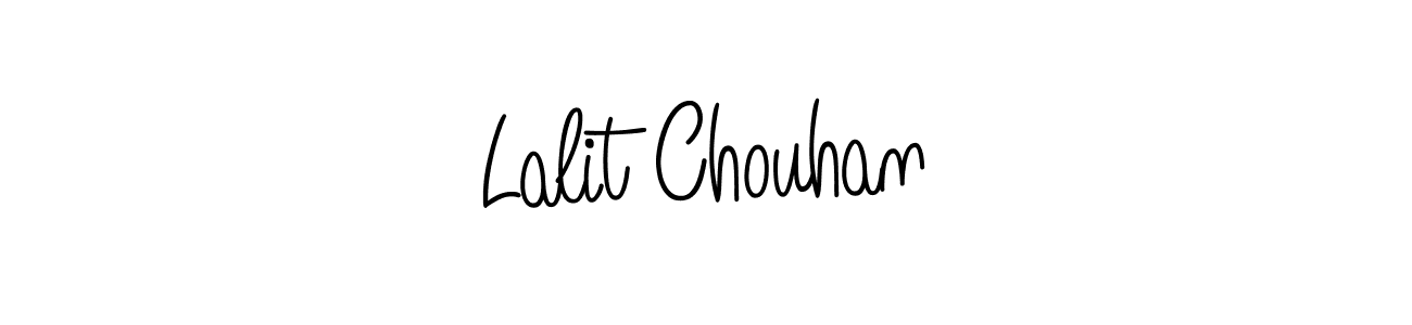 Lalit Chouhan stylish signature style. Best Handwritten Sign (Angelique-Rose-font-FFP) for my name. Handwritten Signature Collection Ideas for my name Lalit Chouhan. Lalit Chouhan signature style 5 images and pictures png