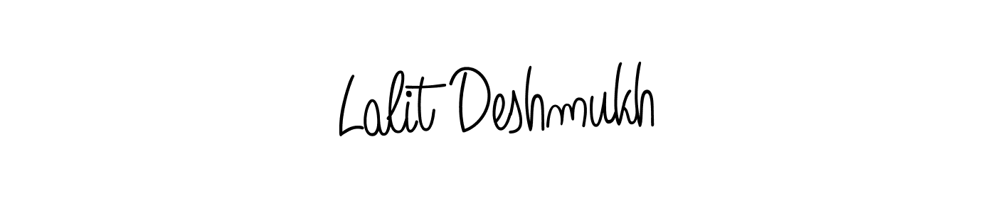 Once you've used our free online signature maker to create your best signature Angelique-Rose-font-FFP style, it's time to enjoy all of the benefits that Lalit Deshmukh name signing documents. Lalit Deshmukh signature style 5 images and pictures png