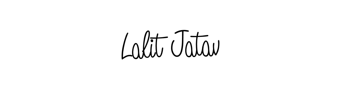Design your own signature with our free online signature maker. With this signature software, you can create a handwritten (Angelique-Rose-font-FFP) signature for name Lalit Jatav. Lalit Jatav signature style 5 images and pictures png