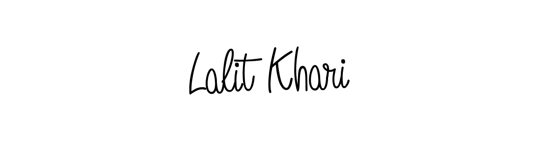Once you've used our free online signature maker to create your best signature Angelique-Rose-font-FFP style, it's time to enjoy all of the benefits that Lalit Khari name signing documents. Lalit Khari signature style 5 images and pictures png