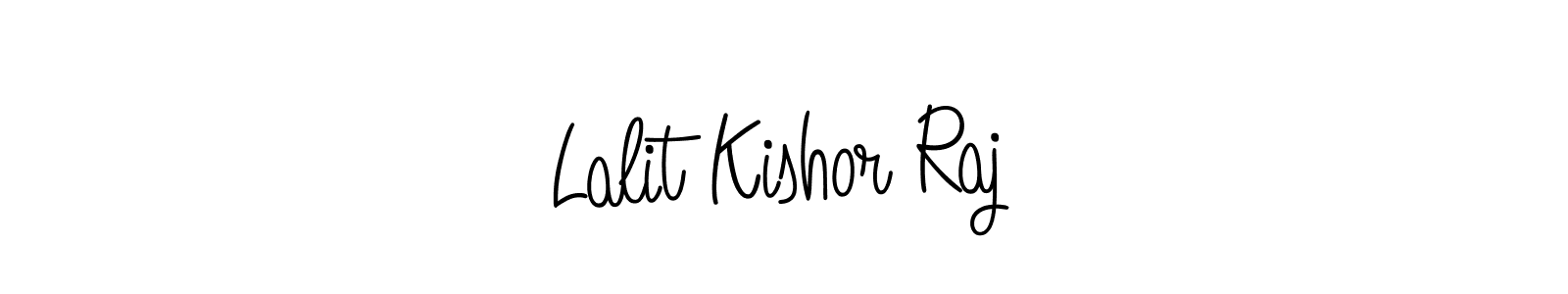 How to Draw Lalit Kishor Raj signature style? Angelique-Rose-font-FFP is a latest design signature styles for name Lalit Kishor Raj. Lalit Kishor Raj signature style 5 images and pictures png