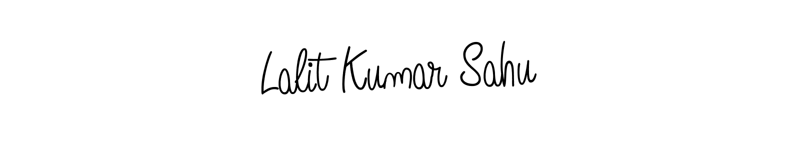 Lalit Kumar Sahu stylish signature style. Best Handwritten Sign (Angelique-Rose-font-FFP) for my name. Handwritten Signature Collection Ideas for my name Lalit Kumar Sahu. Lalit Kumar Sahu signature style 5 images and pictures png