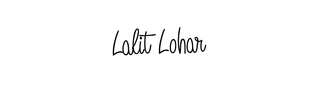 Design your own signature with our free online signature maker. With this signature software, you can create a handwritten (Angelique-Rose-font-FFP) signature for name Lalit Lohar. Lalit Lohar signature style 5 images and pictures png