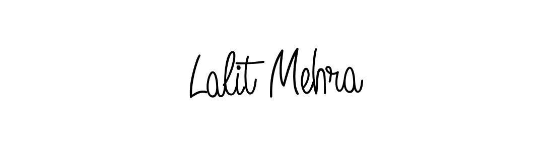 Make a beautiful signature design for name Lalit Mehra. With this signature (Angelique-Rose-font-FFP) style, you can create a handwritten signature for free. Lalit Mehra signature style 5 images and pictures png