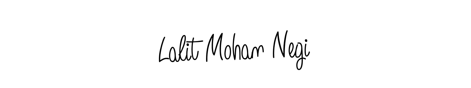 Make a beautiful signature design for name Lalit Mohan Negi. Use this online signature maker to create a handwritten signature for free. Lalit Mohan Negi signature style 5 images and pictures png