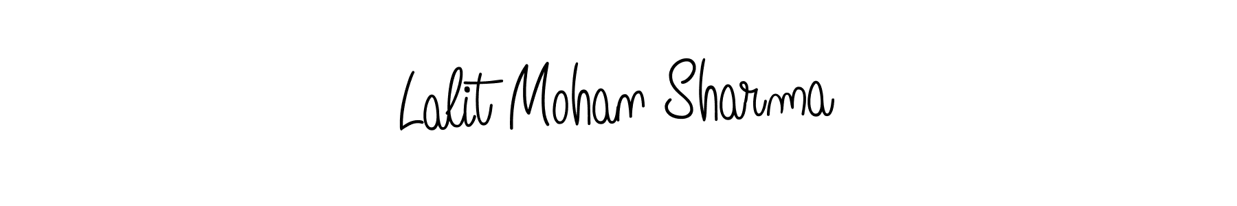 This is the best signature style for the Lalit Mohan Sharma name. Also you like these signature font (Angelique-Rose-font-FFP). Mix name signature. Lalit Mohan Sharma signature style 5 images and pictures png