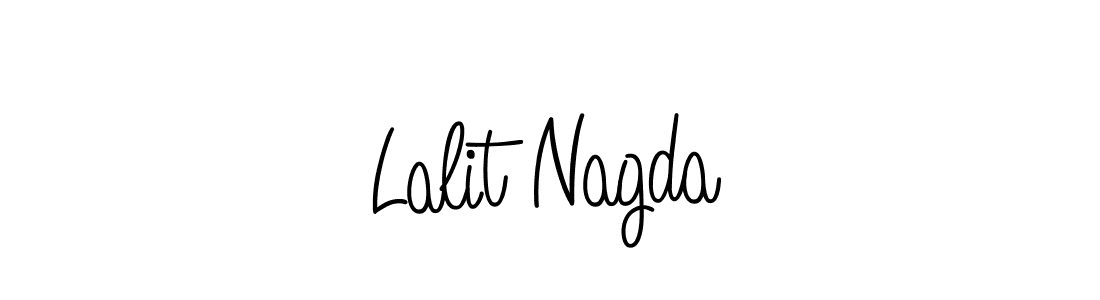 Make a beautiful signature design for name Lalit Nagda. Use this online signature maker to create a handwritten signature for free. Lalit Nagda signature style 5 images and pictures png