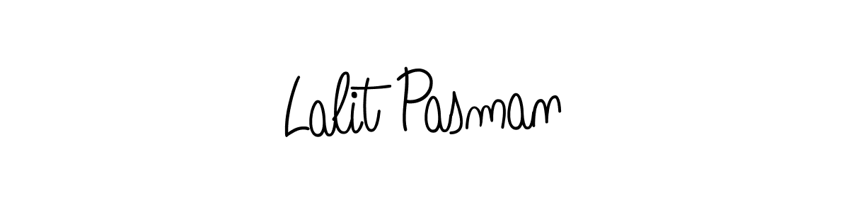 Make a beautiful signature design for name Lalit Pasman. Use this online signature maker to create a handwritten signature for free. Lalit Pasman signature style 5 images and pictures png