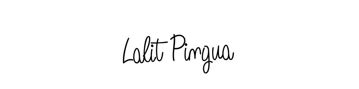 How to Draw Lalit Pingua signature style? Angelique-Rose-font-FFP is a latest design signature styles for name Lalit Pingua. Lalit Pingua signature style 5 images and pictures png