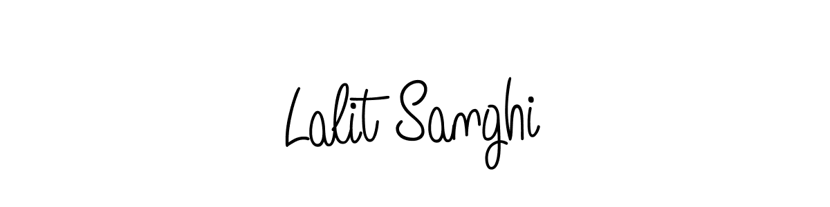 You can use this online signature creator to create a handwritten signature for the name Lalit Sanghi. This is the best online autograph maker. Lalit Sanghi signature style 5 images and pictures png