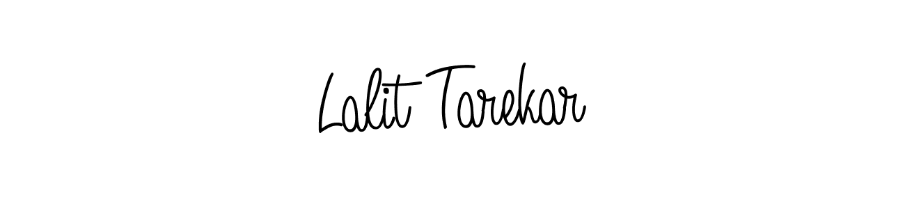 The best way (Angelique-Rose-font-FFP) to make a short signature is to pick only two or three words in your name. The name Lalit Tarekar include a total of six letters. For converting this name. Lalit Tarekar signature style 5 images and pictures png