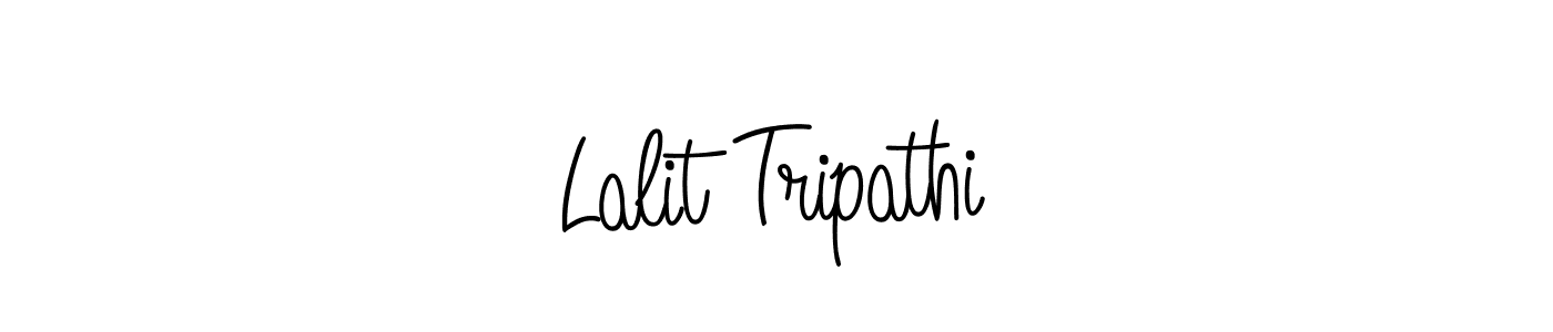 How to make Lalit Tripathi signature? Angelique-Rose-font-FFP is a professional autograph style. Create handwritten signature for Lalit Tripathi name. Lalit Tripathi signature style 5 images and pictures png