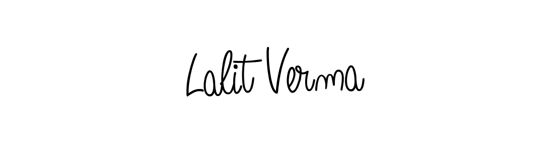 Create a beautiful signature design for name Lalit Verma. With this signature (Angelique-Rose-font-FFP) fonts, you can make a handwritten signature for free. Lalit Verma signature style 5 images and pictures png