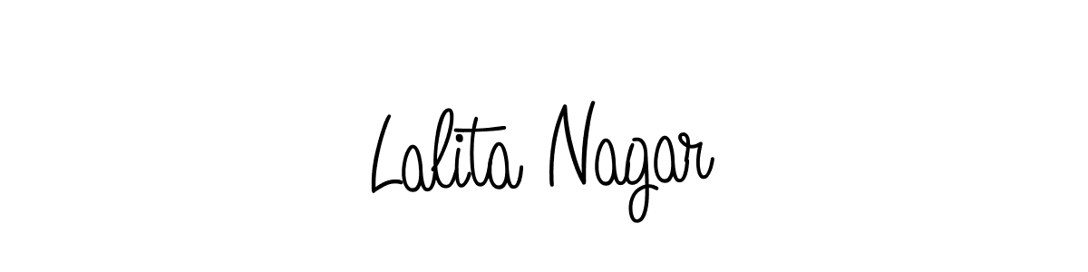Also we have Lalita Nagar name is the best signature style. Create professional handwritten signature collection using Angelique-Rose-font-FFP autograph style. Lalita Nagar signature style 5 images and pictures png